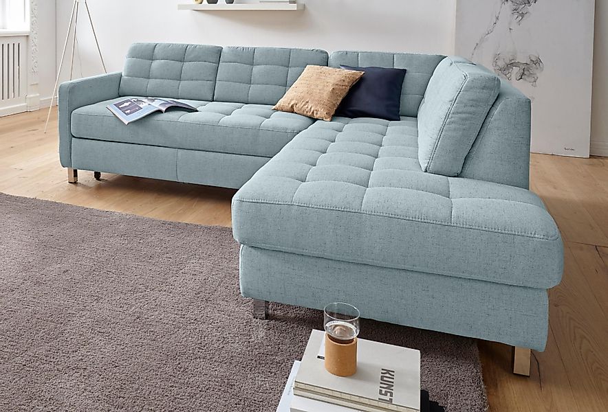 sit&more Ecksofa "Limit L-Form" wahlweise mit Bettfunktion und Bettkasten günstig online kaufen