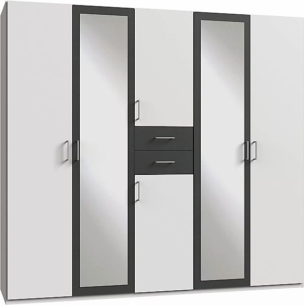 Wimex Kleiderschrank "Diver Drehtürenschrank mit Spiegel, 180, 225 o. 270cm günstig online kaufen