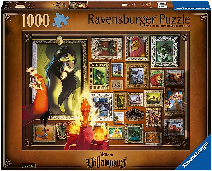 Ravensburger Puzzle Disney Villainous, Scar, 1000 günstig online kaufen
