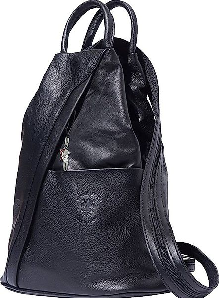 FLORENCE Handtasche Florence Damen Schultertasche schwarz (Cityrucksack), D günstig online kaufen