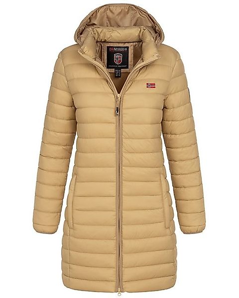 Geographical Norway Steppmantel Winter Jacke Steppjacke Parka Lange Kapuzen günstig online kaufen