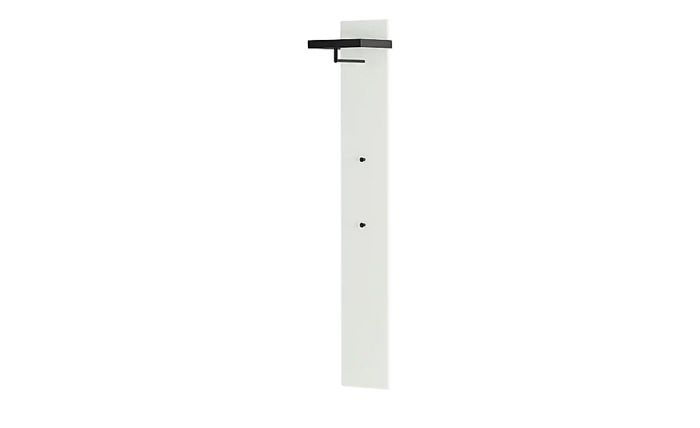 Garderobenpaneel  Pinto ¦ weiß ¦ Holzwerkstoff ¦ Maße (cm): B: 30,5 H: 180 günstig online kaufen