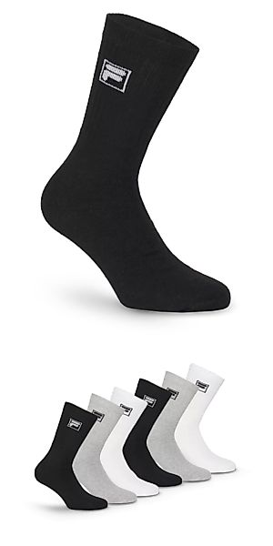 Fila Sportsocken, (6er Pack), Klassische Tennissocken im 6er Pack günstig online kaufen