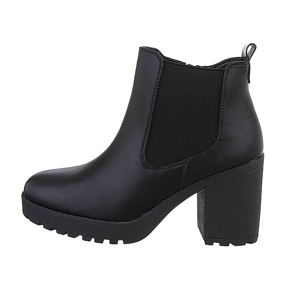 Ital-Design Damen Chelsea Freizeit High-Heel-Stiefelette (84206475) günstig online kaufen