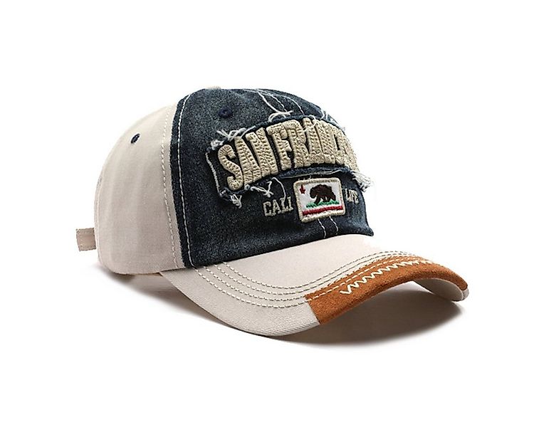 Sporty Baseball Cap San Francisco Kalifornien Vintage Baseballcap mit Belüf günstig online kaufen