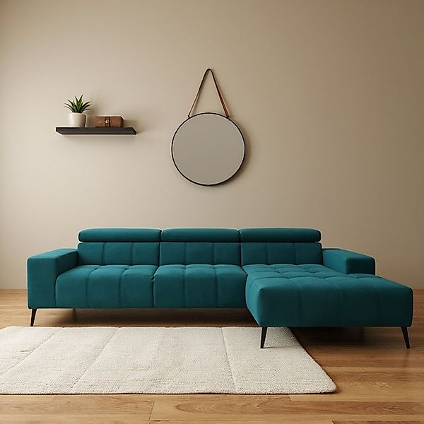 DOMO collection Ecksofa »Trento L-Form, mit Kufenfuß oder Einzelfuß«, wahlw günstig online kaufen
