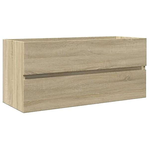 vidaXL Waschbeckenschrank Sonoma-Eiche 100x38,5x45 cm Holzwerkstoff 849639 günstig online kaufen