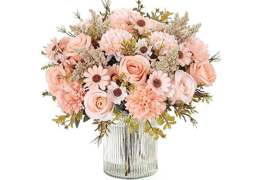 Kunstblumenstrauß Künstliche Blumen Kunstblumen Wie Echt Künstlich Blumenst günstig online kaufen