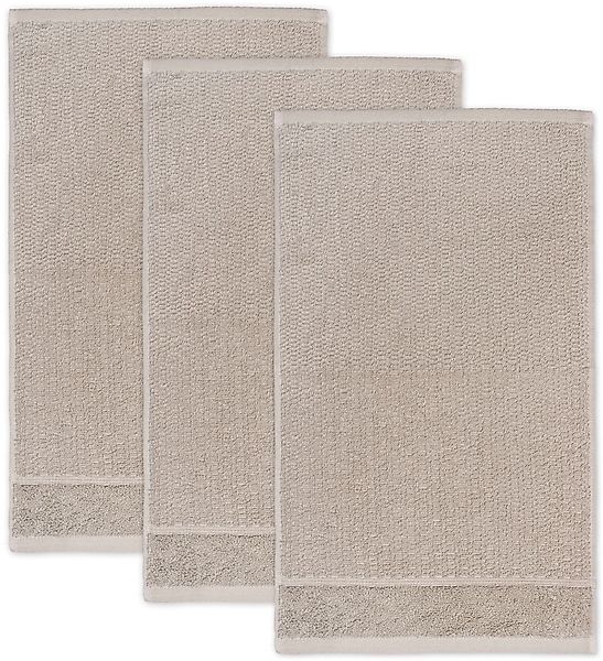 Möve for frottana Gästehandtücher Pearl, Walkfrottier günstig online kaufen