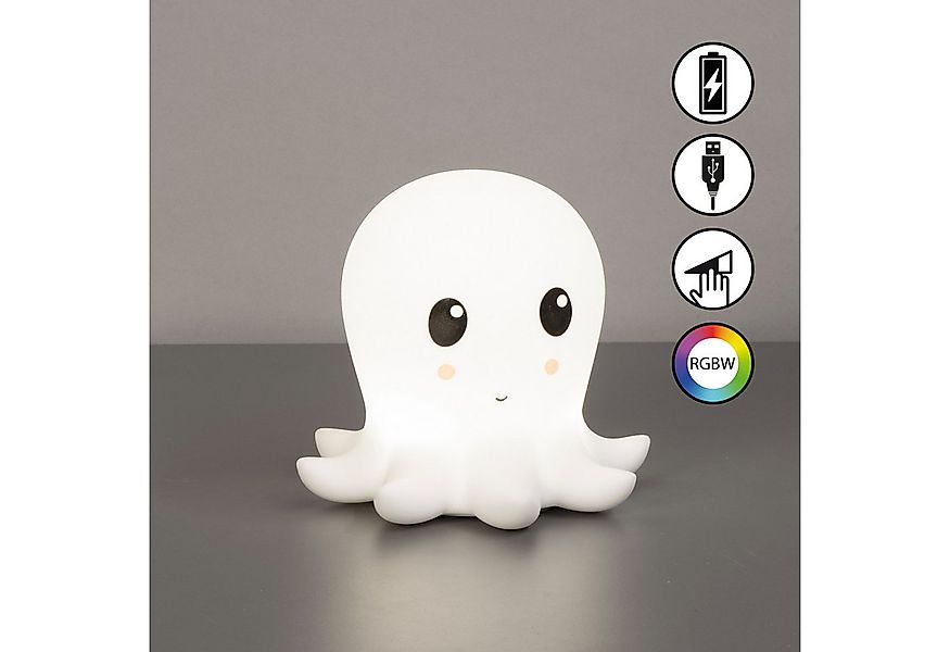 easy! BY FHL LED Tischleuchte Nelly, Farbwechsel, USB-Ladefunktion, LED fes günstig online kaufen