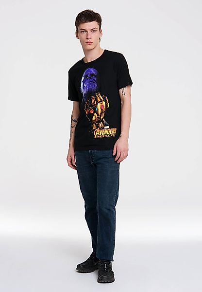 LOGOSHIRT T-Shirt "Marvel - Thanos", mit Thanos-Print günstig online kaufen