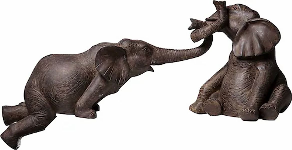 Kare Design Dekofigur »Deko Figur Elefant Zirkus (2/Set)« günstig online kaufen