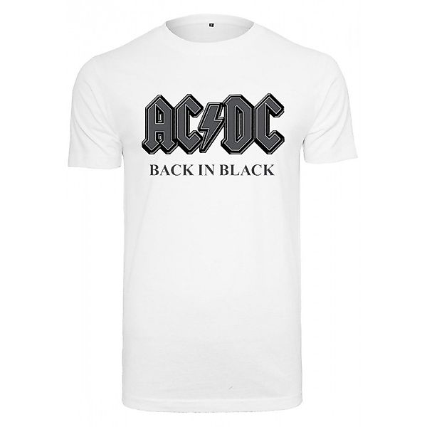 Merchcode T-Shirt acdc Back In Black günstig online kaufen