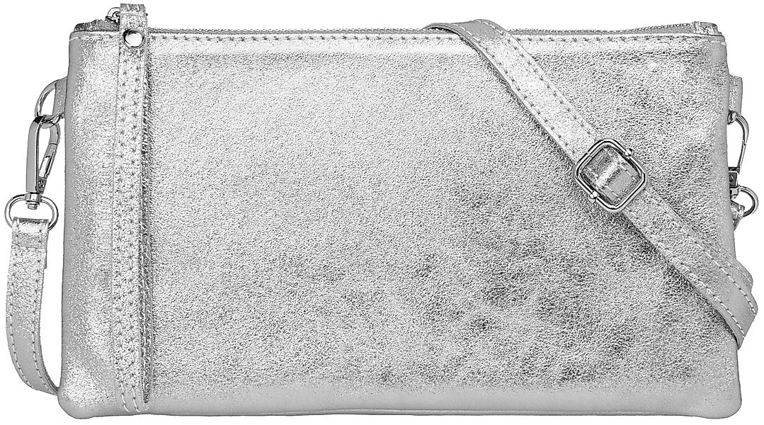 Caspar Clutch Leder Abendtasche Damen Umhängetasche günstig online kaufen