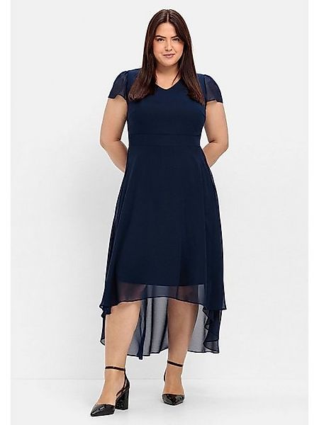 Sheego Abendkleid Große Größen mit Flügelärmeln günstig online kaufen