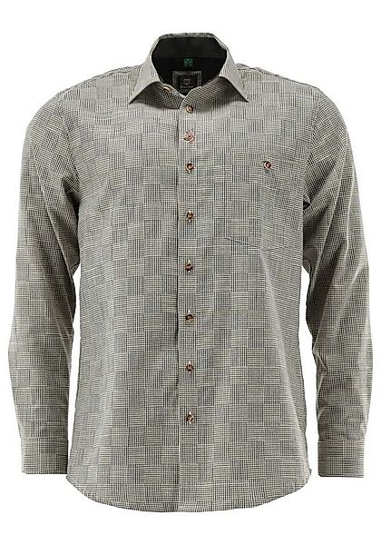 OS Trachten Outdoorhemd Piwake Regular Fit, Haifischkragen, 1/1-Arm, Brustt günstig online kaufen