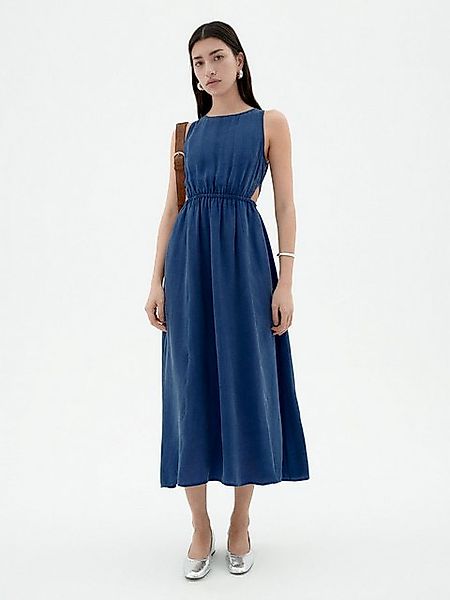 Thinking Mu Sommerkleid Kin Dress Cupro günstig online kaufen
