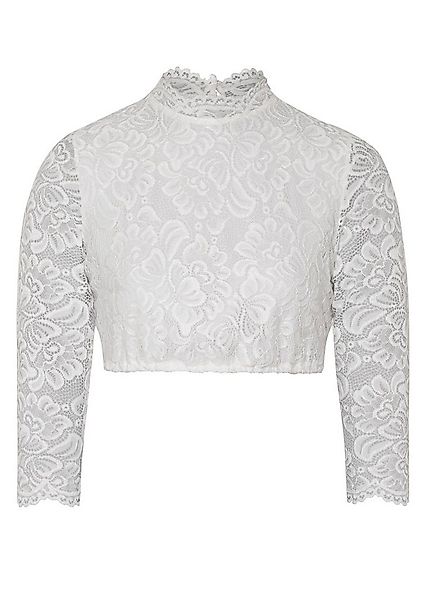 Spieth & Wensky Dirndlbluse Amsterdam (1-tlg) mit floralen Spitzenmuster günstig online kaufen