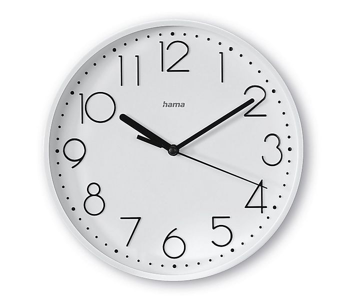Hama Wanduhr Wanduhr "Salina", Ø 22 cm, ohne Ticken (geräuscharm) günstig online kaufen
