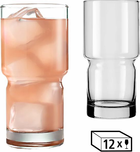 LIBBEY Gläser-Set »Cooler Glas -NEWTON- 592 ml, Ø: 8 cm, H: 16,5 cm, 12er S günstig online kaufen