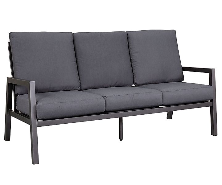 Gardissimo Gartenbank 3 Sitzer Alu Lounge günstig online kaufen