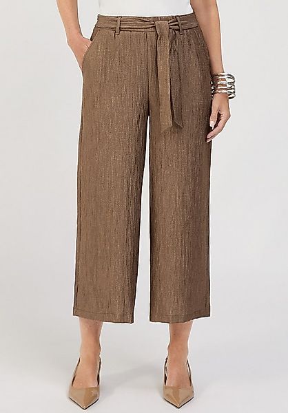 bianca Culotte PARIGI mit modischem weiten Bein in Struktur-Optik günstig online kaufen