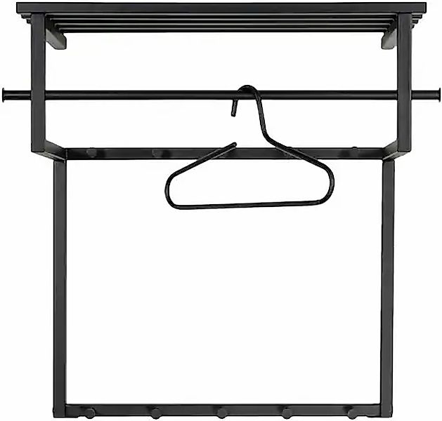 Spinder Design Garderobenleiste Metall, Familien-Garderobe, 10 Haken, 34 cm günstig online kaufen