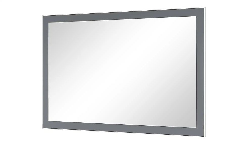 Spiegel 120 x 77 cm Duna ¦ grau ¦ Glas,Aluminium,Holzwerkstoff ¦ Maße (cm): günstig online kaufen