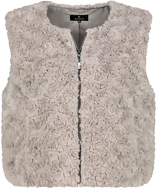 Monari Plüschweste Weste günstig online kaufen