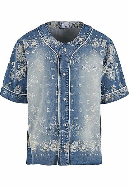 Karl Kani Langarmhemd "Karl Kani Kani Paisley Denim Baseball Shirt" 1 Stk. günstig online kaufen