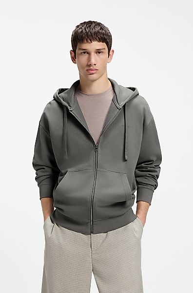 HUGO Kapuzensweatjacke Relaxed Fit, Kapuze, Taschen günstig online kaufen