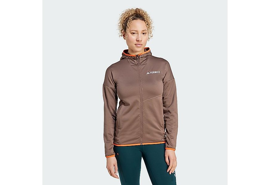 adidas TERREX Fleecejacke TERREX XPERIOR CLIMAWARM LIGHT FLEECE KAPUZENJACK günstig online kaufen