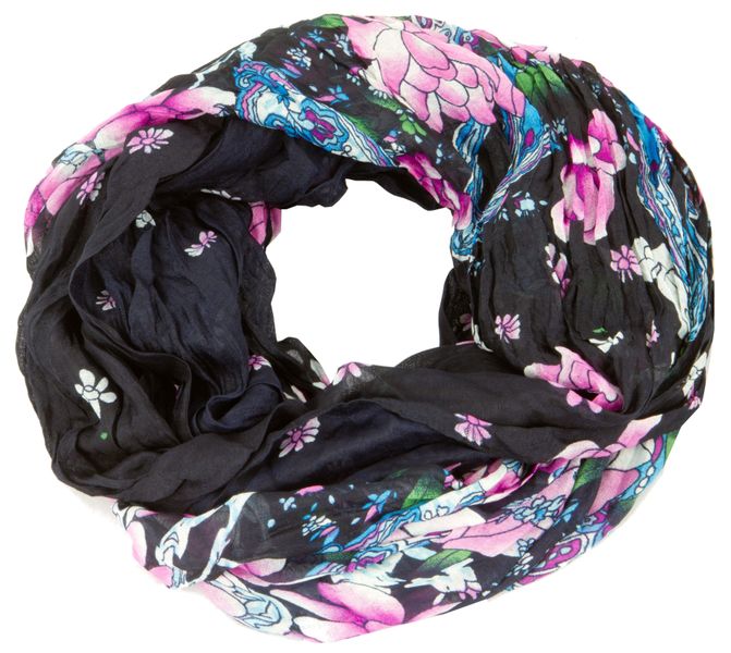 AvaMia Modeschal Blume-3999 Loop Schal Schlauchschal günstig online kaufen