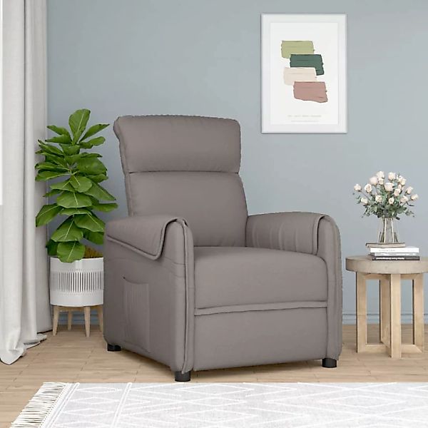 Vidaxl Relaxsessel Taupe Stoff günstig online kaufen