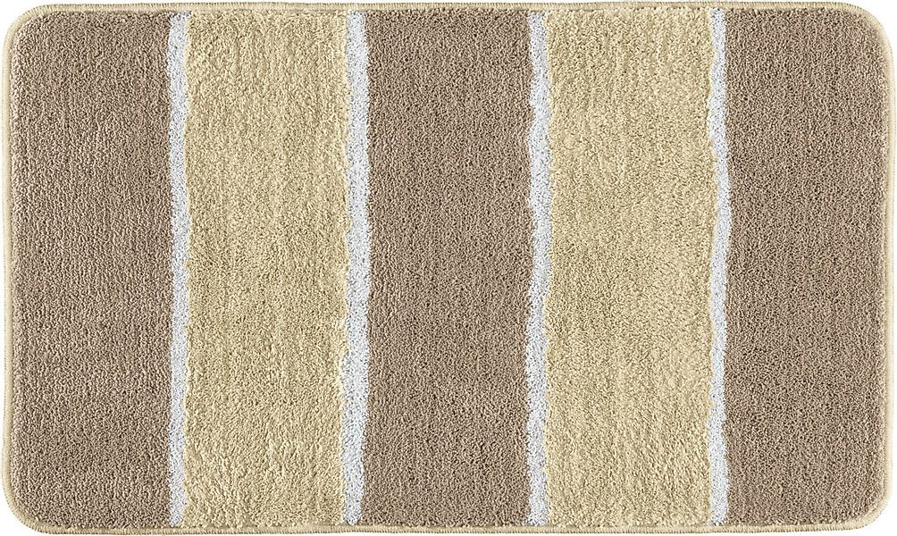 REDBEST Badematte Badematte, Höhe 18 mm, eckig, Streifen günstig online kaufen