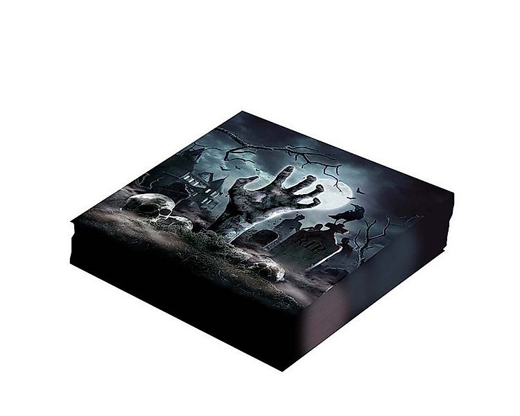 Fiestas Guirca Hängedekoration Servietten 'Friedhof' 16x16cm/20Stk. günstig online kaufen