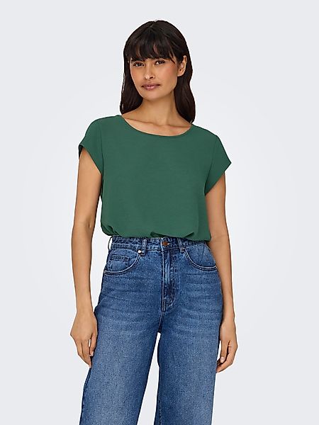 ONLY Kurzarmbluse ONLVIC S/S SOLID TOP günstig online kaufen