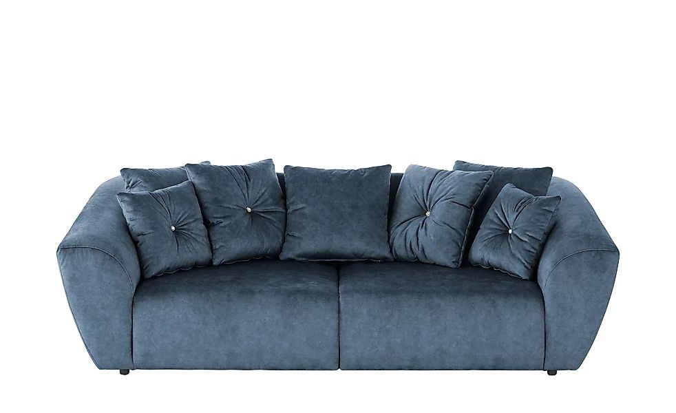 smart Big Sofa  Krista ¦ blau ¦ Maße (cm): B: 250 H: 81 T: 106 Polstermöbel günstig online kaufen