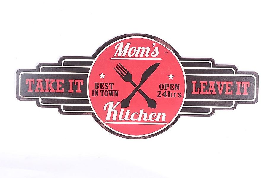 Schild - Mom´s Kitchen, 61 x 27 cm günstig online kaufen