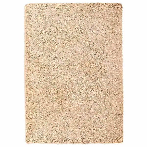 vidaXL Teppich Shaggy Hochflor NAVARRA Beige 160x230 cm Polyester 4102837 günstig online kaufen