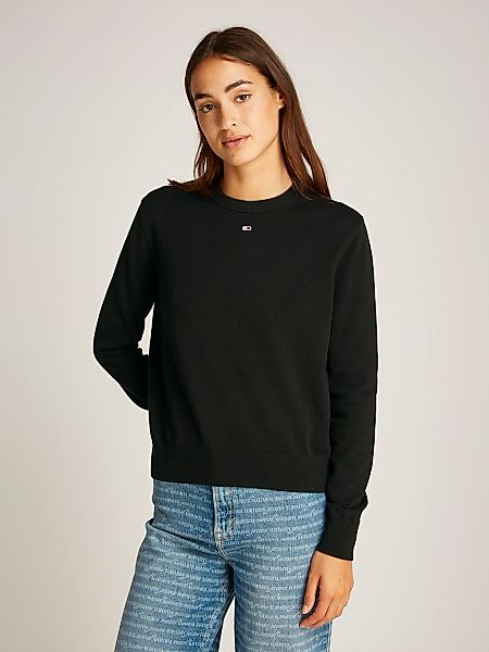 Tommy Jeans Curve Rundhalspullover "TJW ESSENTIAL CREW SWEATER EXT" in Groß günstig online kaufen