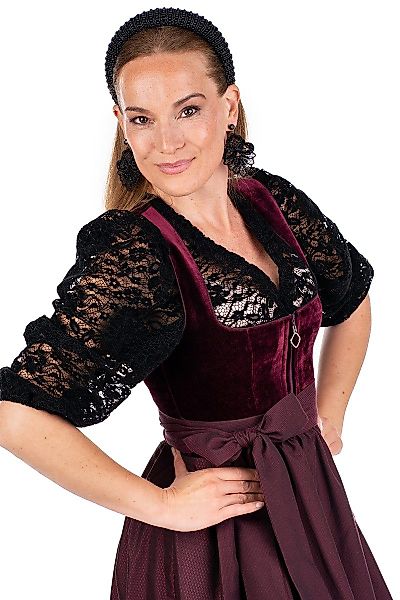MarJo Dirndl Samt Dirndl 2tlg. - günstig online kaufen