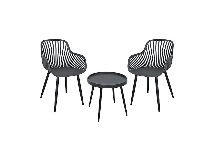 SVITA Sitzgruppe PHILLY, (3tlg. Set), aus 2 Stühlen und 1 Tisch, platzspare günstig online kaufen