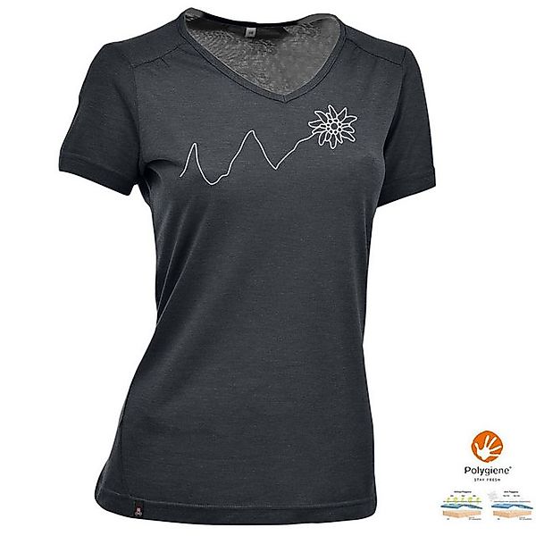 Maul Kurzarmshirt Maul - Eifelsteig Damen Outdoorshirt Wander T-Shirt, schw günstig online kaufen