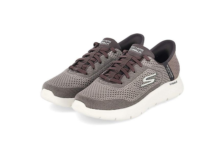 Skechers Skechers 216505 BRN Herren Textil braun Slipper günstig online kaufen