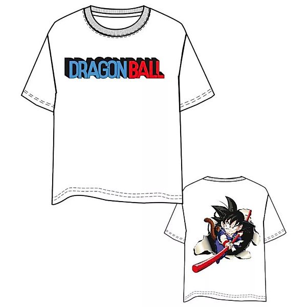 Toei Animation Dragon Ball Goku Kurzärmeliges T-shirt XL White günstig online kaufen