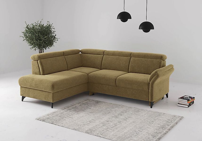 sit&more Ecksofa "Glendale, L-Form" inkl. Kopfteilverstellung, wahlweise mi günstig online kaufen