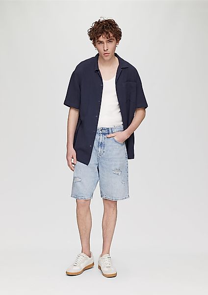QS Cargoshorts Jeans-Shorts / Loose Fit günstig online kaufen