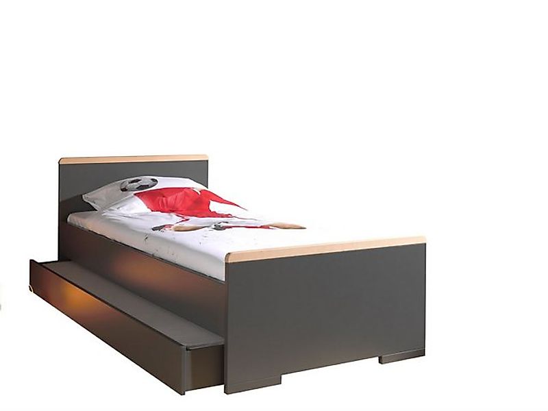 58 aufm Kessel Bettgestell Einzelbett Kariotta 205x97x76 Jugendbett Holzwer günstig online kaufen