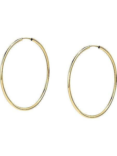 CHRIST Paar Creolen CHRIST Damen-Creolen 585er Gelbgold (Paar) günstig online kaufen